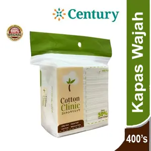 Kapas Perawatan Wajah Cotton Clinic 400's