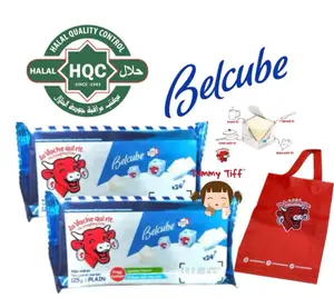 Belcube Plain Cheese MPASI 125gr Keju Bayi Belcube Mpasi exp Sept  2026