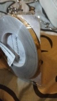 Product Review of 50M/Roll Gulungan Sticker Dekorasi Lantai Strip Dekorasi Lemari Pakaian DIY /Stiker Ubin Keramik Jahitan Emas Yang Indah Lantai Hiasan Dinding from N**a T**g 0