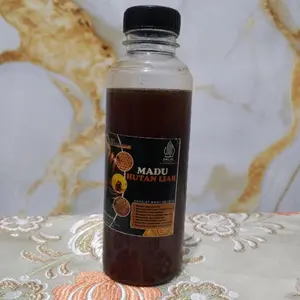Madu hutan liar 300 gr asli murni dan alami lebah apis dorsada