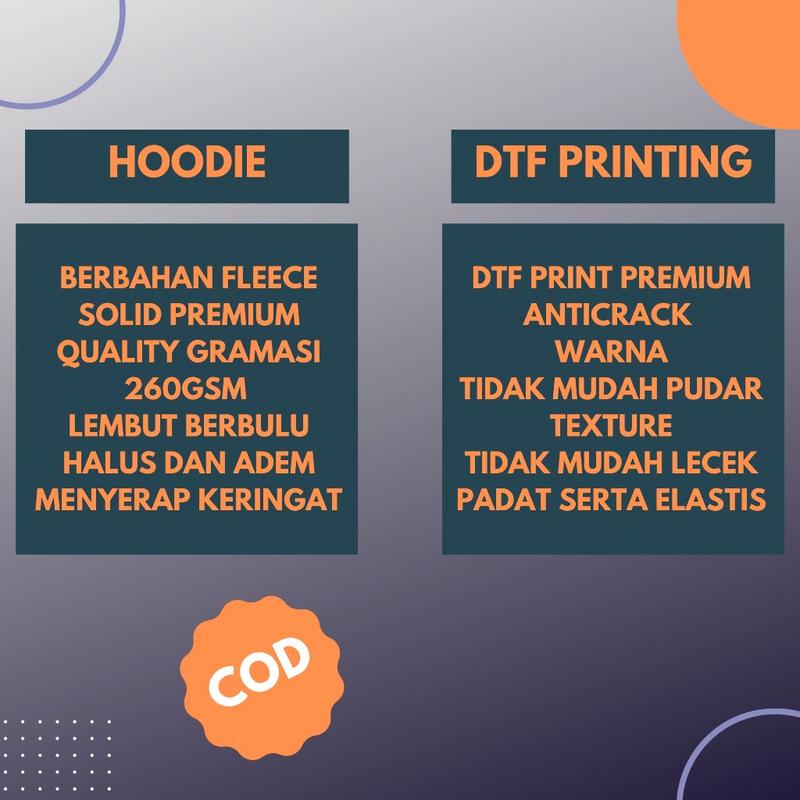 Hoodie Polos Tebal Bahan Fleece Solid 260Gsm Premium DTF Distro Quality Unisex M L XL XXL Hoodie Polos / Hoodie Casual / Hoodie Pria / Hoodie Cowok / Hoodie Outdoor / Hoodie Sporst / Burgundy Beige Sage Navy Krem Olive Abu Misty Hitam Putih Lilac Bir 2