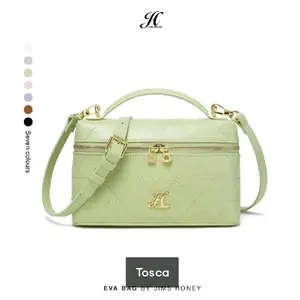 JIMS HONEY EVA BAG. Tas Selempang Wanita Terkini Cantik tasce wekkekinian bucket Terbaru shoulder Kulit Korean Style kotak