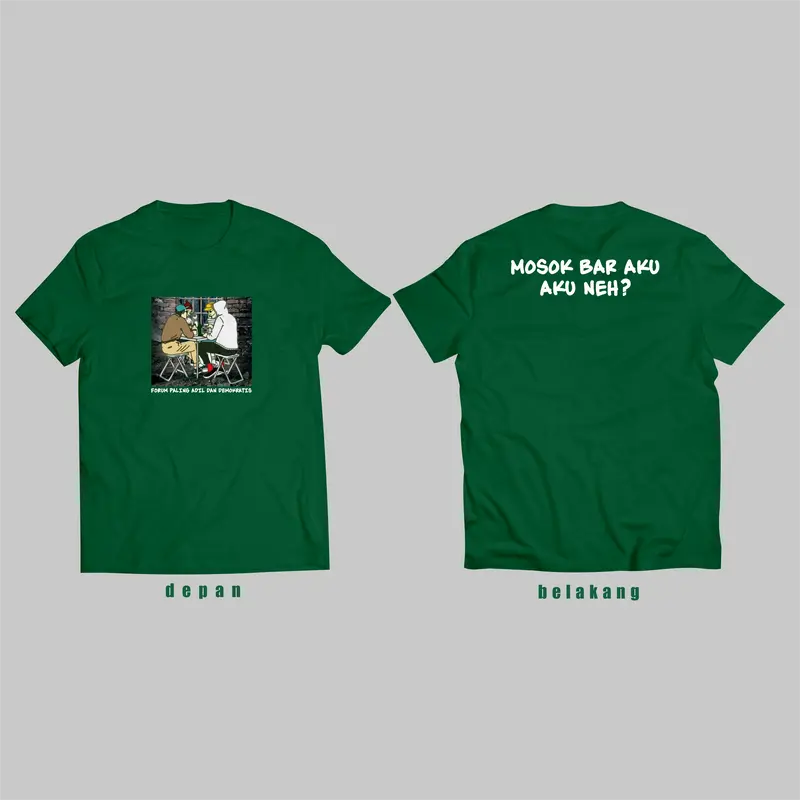 kaos kata mosok bar aku aku neh pria wanita 5