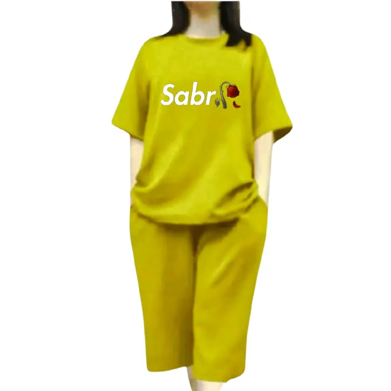 Paket 3 Stelan kulot dewasa pendek celana 7/8 stelan dewasa viral stelan wanita dewasa warna RANDOM Setelan Santai 3