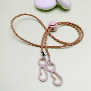 Strap Masker 2in1 Padi Polos / Strap Masker Hijab Tali Elastis / Tali Masker Anak Dan Dewasa Murah