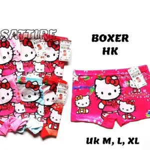 [3pcs,6pcs] Celana Dalam Boxer Anak Karakter Cewe Cowo Bahan Import Ukuran M L XL Fashion
