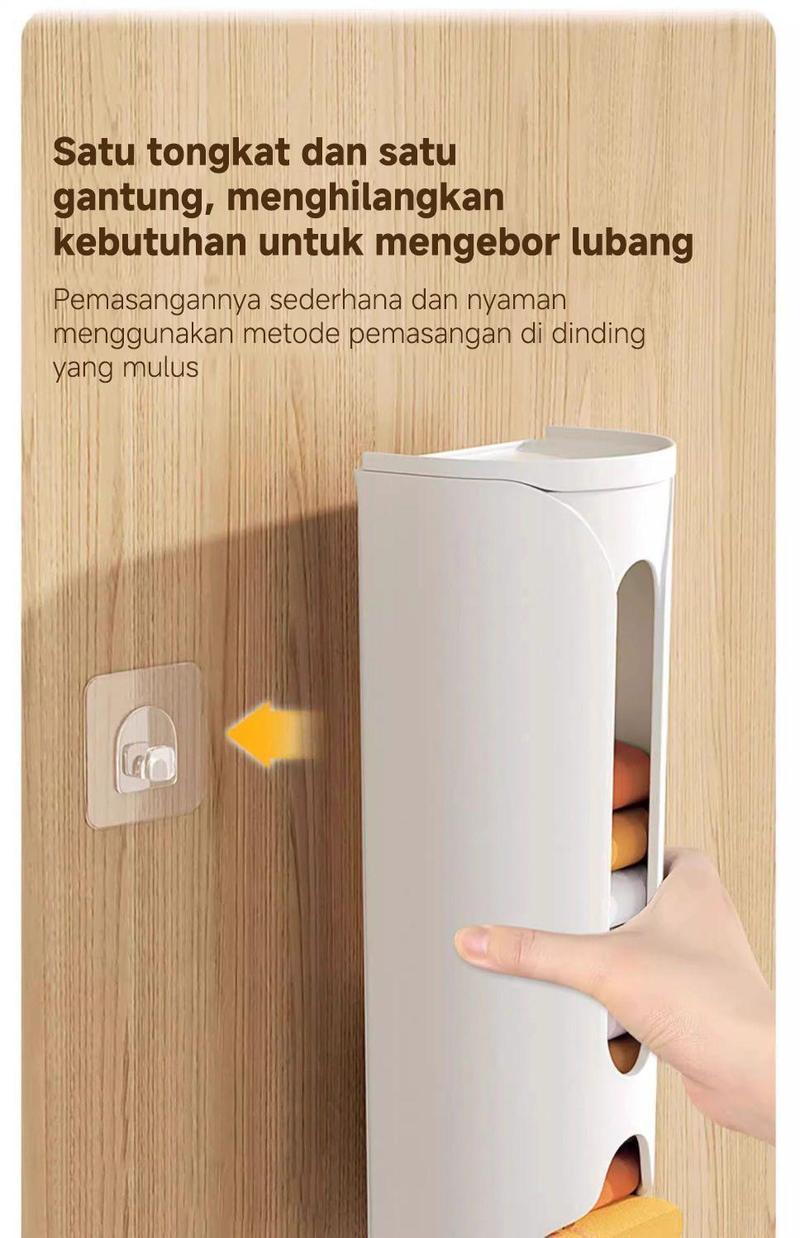 Product Introduction of [Waktu terbatas dan gratis ongkos kirim]【Kotak penyimpanan multifungsi】+【 kotak penyimpanan pakaian dalam】+【kotak penyimpanan bebas pukulan yang dipasang di dinding】 7