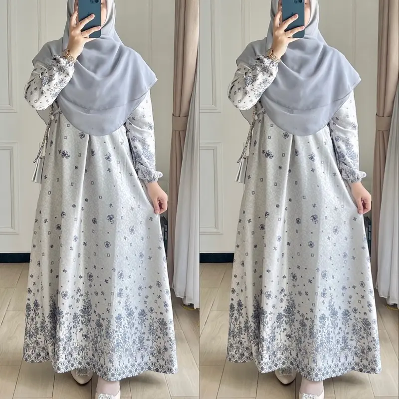ADIBABYARA - DECCA SILK DRESS BUSUI FRIENDLY ADA SIZE SMLXL / KOREAN DRESS 2024 Kondangan 1
