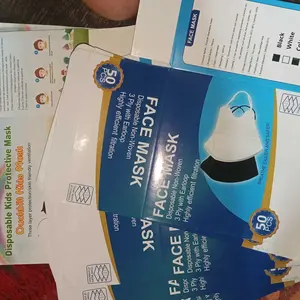 Ⓙ JS SATU 1 BOX Masker Duckbill Anak Bayi Balita Motif isi 50pcs 3ply Cewe Cowo