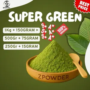 Bubuk powder Kalimantan super Green A+ dan S+