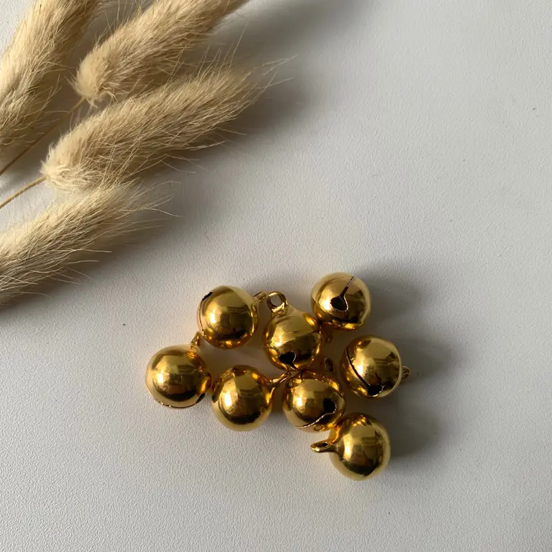 ￼3 pcs JINGLE BELL Gold Silver Colorful Lonceng | Kuningan | Kerincingan | Kelintingan Warna Warni Emas Perak | Krincingan | Klintingan Pet Hewan Peliharaan 4