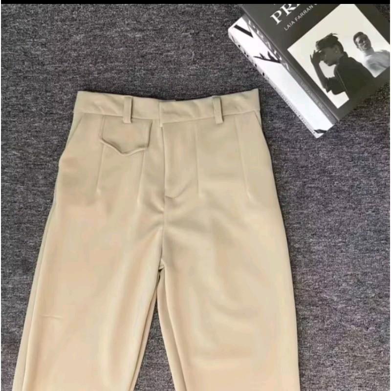 ORO PANT - CELANA PANJANG WANITA HIGHWAIST - LOOSE PANT TROUSERS ANTI KUSUT Kulot Nyaman 6