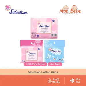 Selection Cotton Buds Adult & Baby Higienis Pembersih Telinga Bayi & Dewasa