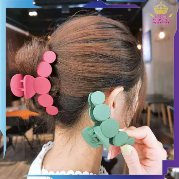 Gtt Jepit Rambut Motif Bulat Besar Doff Jedai Model 5 Bulatan Matte  Termurah