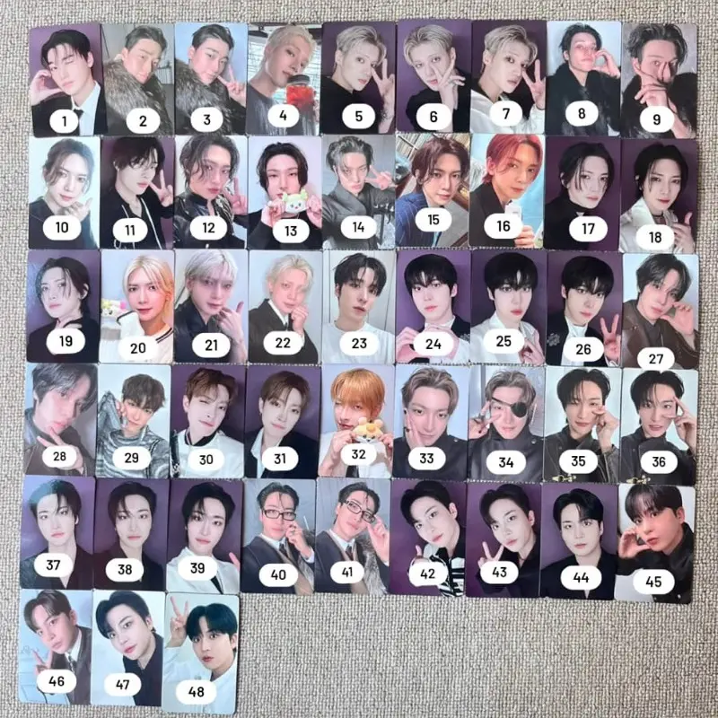 PHOTOCARD ATEEZ  OFFICIAL