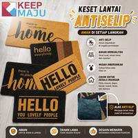 Gambar KEEP MAJU Keset Karpet Mie Bihun / Keset Pintu Masuk Anti Selip / Keset Lantai PVC 40X60CM - MOTIF-A dari Keepmaju karpet official Kota Tangerang 1 Tokopedia