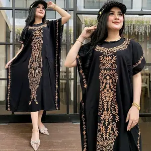 Daster Lowo Hitam Motif Elegan Ld 130cm Harga 100ribu Dapatkan 3 Pcs