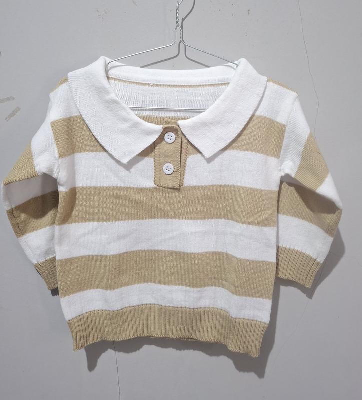 Kaos Rajut Anak Korean Style untuk Usia 1-6 Tahun - Fashion Anak-anak 4