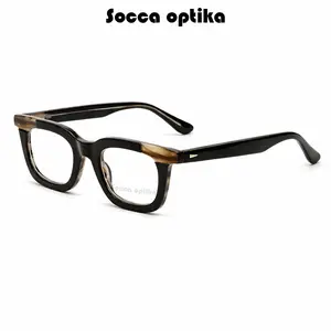 [Beli 1 Gratis 1] Kacamata Kotak Premium Frame Skena Unisex Pria dan Wanita Lensa Minus Photocromic Antiradiasi Blueray Bluecromic Eyewear Glasses