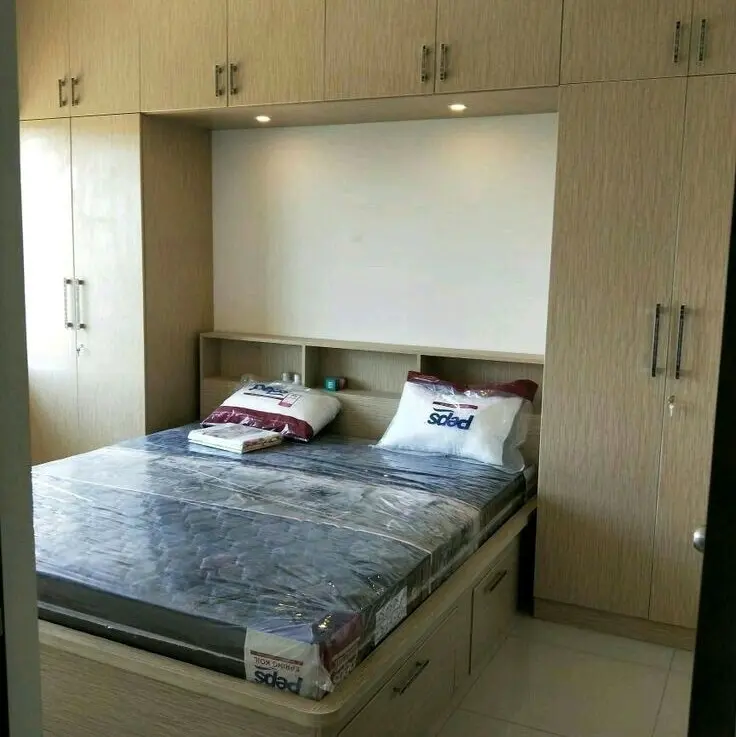 Kamar Set Custom | Lemari Pakaian | Furniture Custom | Furniture Murah | Free Design | Lemari Set Kamar | Divan | Furniture Bekasi • Berkualitas dan Bergaransi Kayu Pintu Laci 1