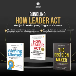 [DAPAT 3 BUKU] Buku Bundling How Leader Act Series Cara Menjadi Pemimpin yang Diandalkan