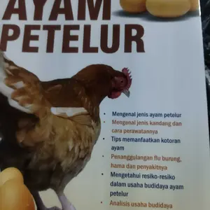 Buku Peternakan : Pasti Untung Bisnis Ayam Kampung / Pedoman Sukses Budidaya Ayam Petelur / Sukses Beternak Ayam Ritual Cemani / Sukses Budidaya Ayam Mutiara / Beternak Ayam Tanpa Bau / Beternak Ayam Kampung / Pustaka Baru Press - PB