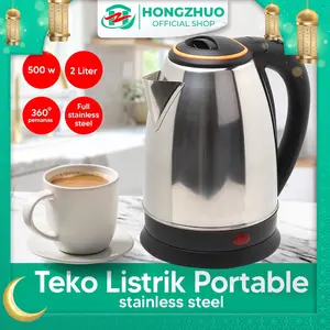 Tifale X HL (COD) Teko Listrik Pemanas Air Electric Kettle ketel besar otomatis stainless 2.0L GRATIS ONGKIR ceret