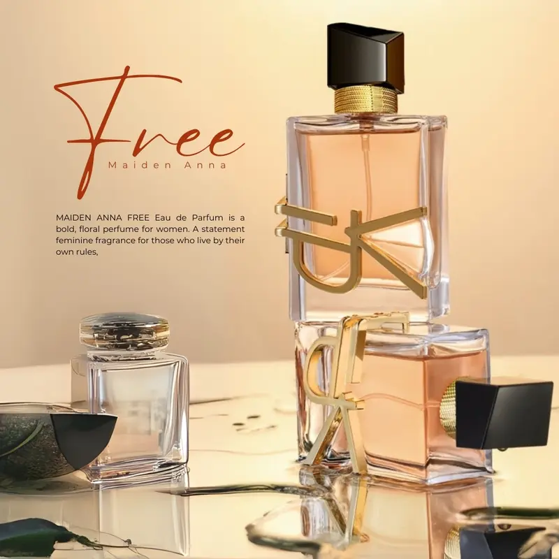 Maiden Anna FREE EDP Parfume Wanita Tahan Lama Wangi Elegance Manis Segar Ringan vanilla tidak mengandung keduanya Perfume 1