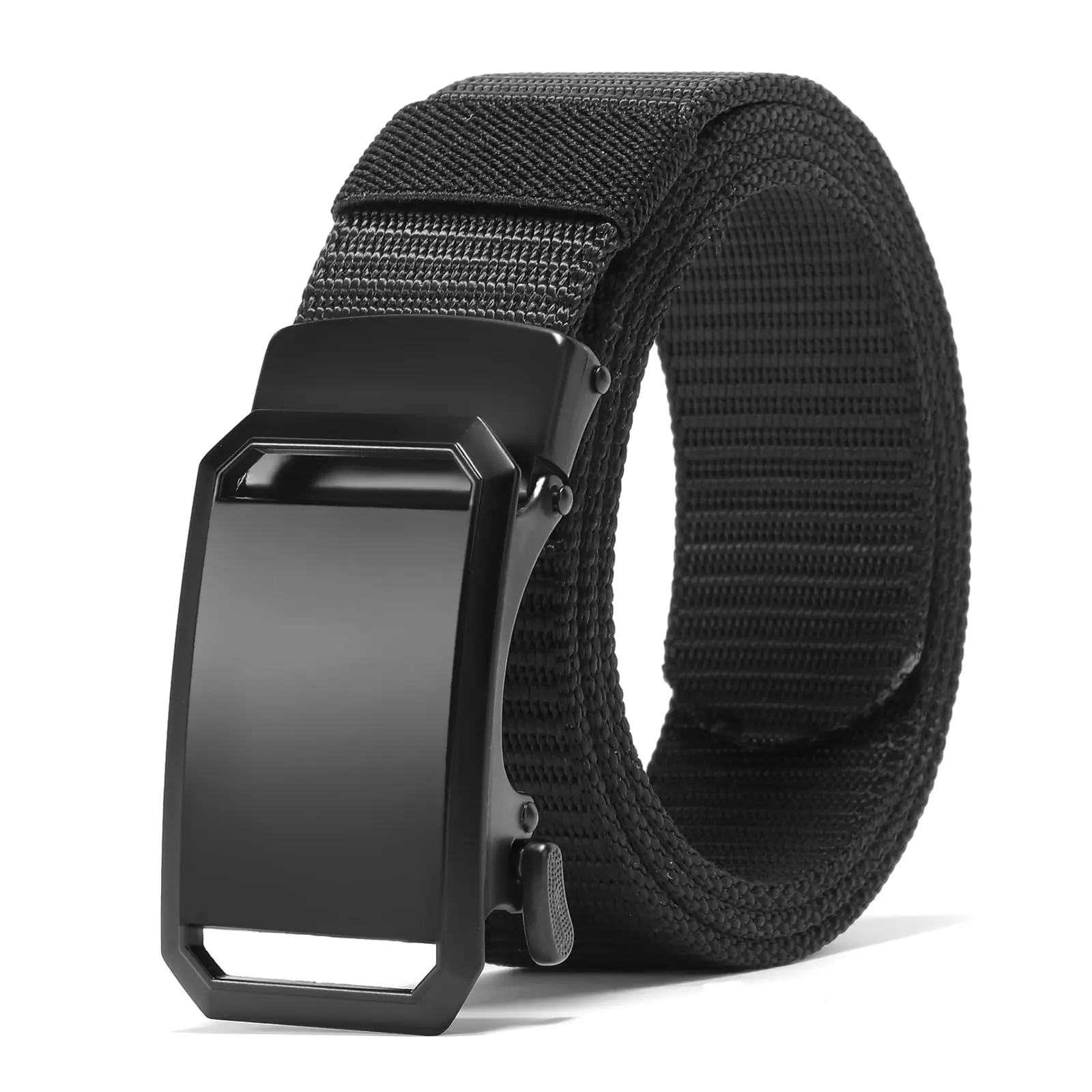 Thắt lưng nam, ngoài trời Nylon Canvas tự động khóa thắt lưng