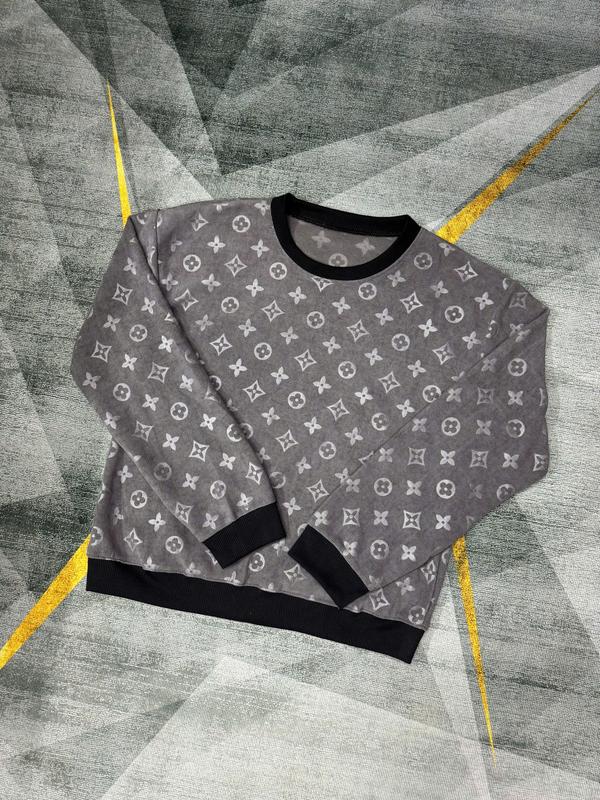  Áo Sweater nam nữa tay dài cổ tròn thời trang cao cấp chất vải umi dệt xịn họa tiết áo hiện đại áo thun nam nữ unisex thêu họa tiết 