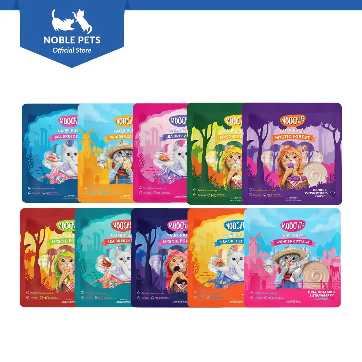 Moochie Fairy Purée Tuna Series 25pcs x 15g