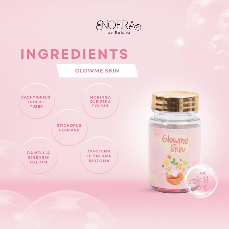 Noera Glow Me Skin Capsule | Suplemen Kecantikan Kulit | Perawatan Kulit 1