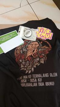 Product Review of T-Shirt Titik Temu - DOA IBU 3 | Kaos Katun Combed Sablon from n**r p**n 0