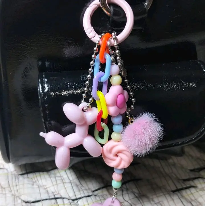 Gantungan tas bag charm Aksesoris Keychain