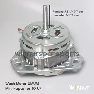 Dinamo / Motor Pencuci SANYO AQUA / Wash Mesin Cuci UMUM 2 Tabung 1