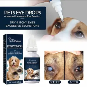 PETS EYE DROPS Obat Tetes Mata Luka Katarak Kucing Anjing Yegbong