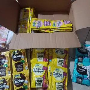HiLo Teen Protein Belgian Chocolate 3 in 1 10 sachet - Susu Tinggi Kalsium dengan Whey Protein