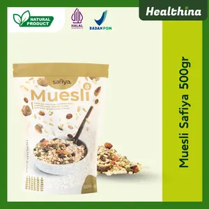 Muesli Safiya 500gr Dried Fruit with Almond Sereal Sarapan Sehat Oatmeal Food