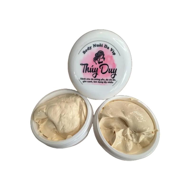 Kem body vip dưỡng trắng trên nền da mỏng nhẹ
