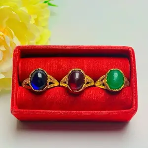 Cincin permata cantik LapisKristal Premium 24k
