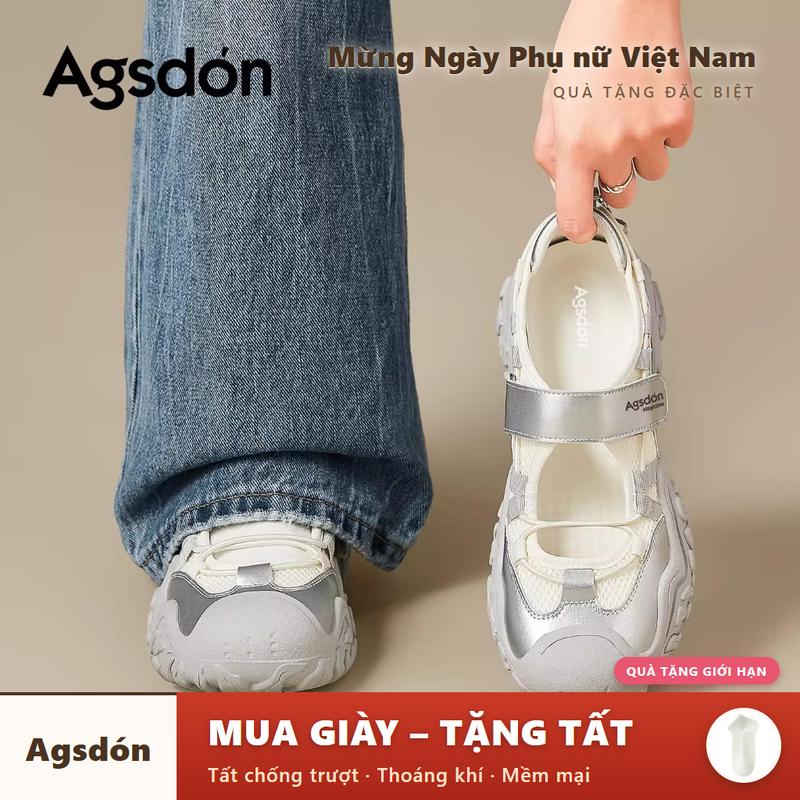 Giày nữ Agsdon Mary Jane cao gót, phù hợp nhiều dịp | đi làm - Nữ
