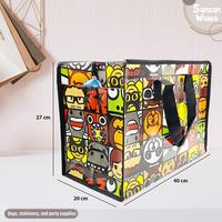 Gambar Tas Karung Serbaguna Laundry Bag Tempat Baju Kotor Jinjing Size 27x40x20cm Resleting - Cat dari Sansan Wawa Kota Administrasi Jakarta Barat 2 Tokopedia