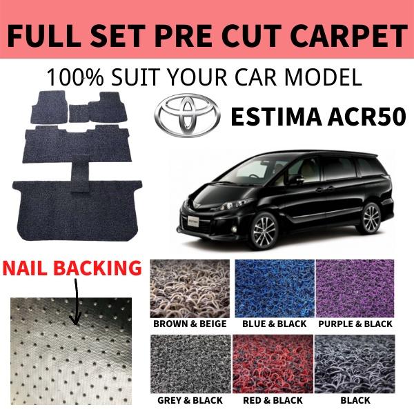 TOYOTA ESTIMA ACR50/ ACR30Customized 12MM Car Coil Floor Mat - TikTok ...