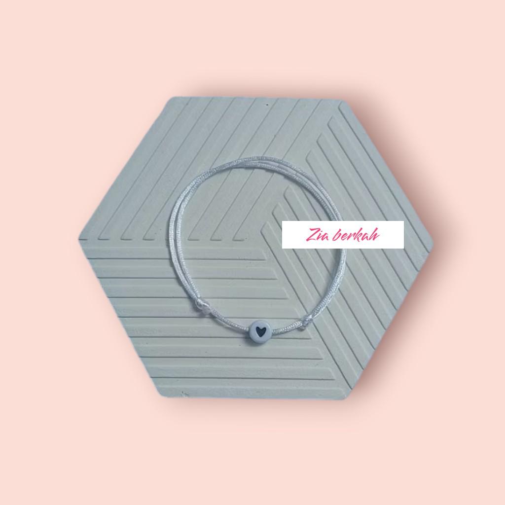 gelang couple love/ gelang couple bestie / gelang couple persahabatan/ gelang couple simple Bracelets Tali