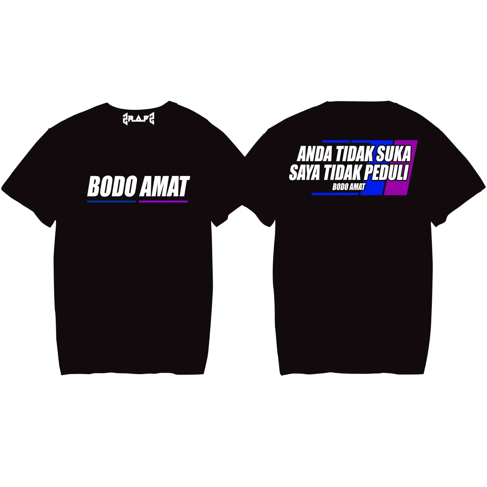 Tshirt Bodo Amat Combed 30s - Unisex - Distro Pria Baju Keren Tshirt Nyaman kaos Kata Kata