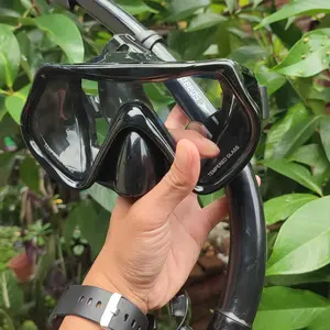 Speeds Kacamata Selam Laut Alat Snorkeling Full Set Scuba Mask Alat Selam Laut Dewasa Renang Air Kacamata Diving 017-2300