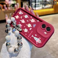 Gambar MHKEID Casing Hp untuk OPPO A6 4G A6 5G A6X 5G A6T 5G A6T Pro A6C A6s A6K 5G K14 K14X 5G Case Pola Beruang yang lucu Kasing Anti-Sidik Jari Silikon Kasus Lembut Gelang manik Tali gantung Casing - Gaya1, OPPO A6 4G dari MHKEID MALL Kab. Tangerang 2 Tokopedia