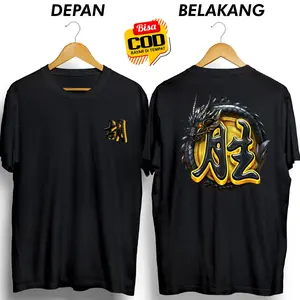 KAOS MAHJONG HITAM VIRAL DB