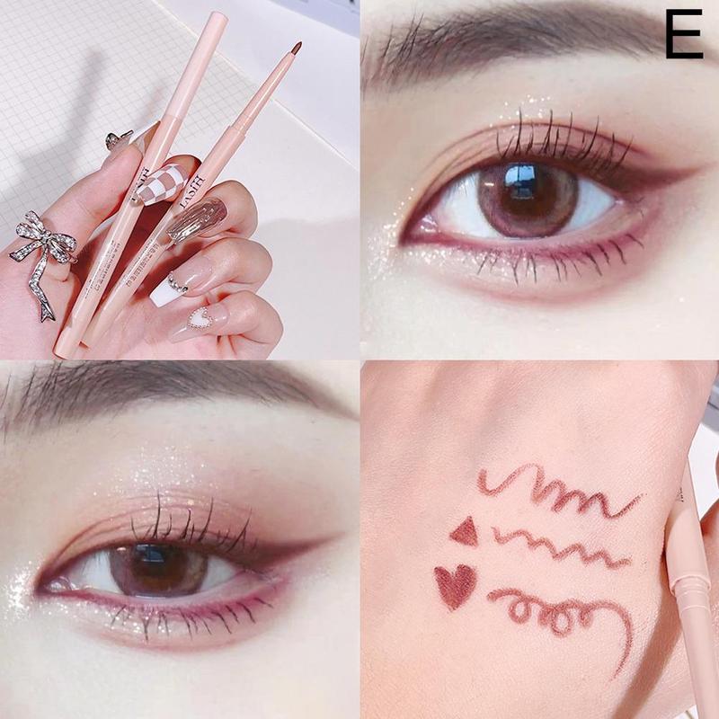 Product Introduction of 5 Colors Matte Eyeliner Gel Pen/ Waterproof Lasting Eyeliner Red Smooth Women Black Eyes K9J4 40
