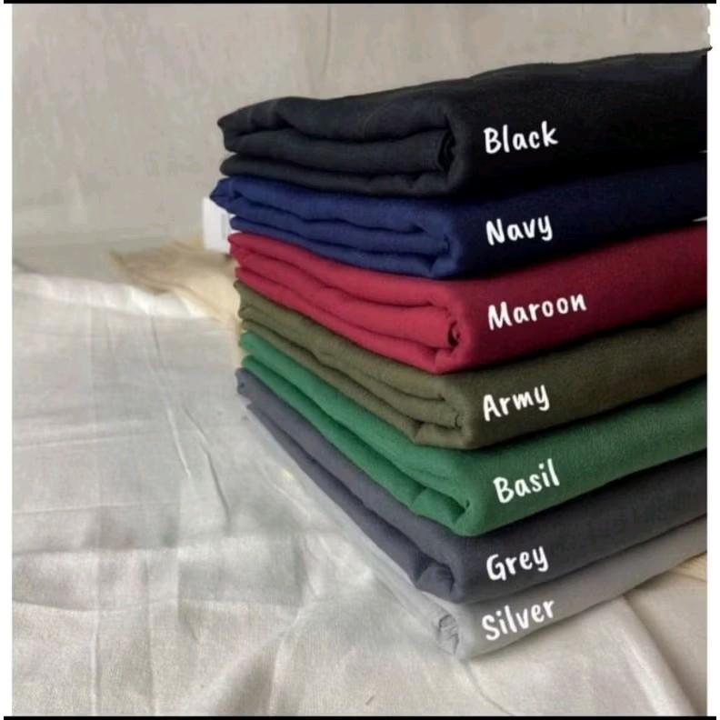 HIJAB SEGI EMPAT PARIS PREMIUM VOAL/PARIS PREMIUM JAHIT TEPI ukuran 110x110 arabian Cantik Square Basic Kerudung Muslim 4